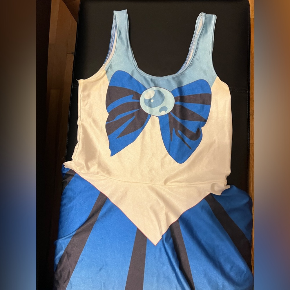 Sailor moon dress small Mercury blue small